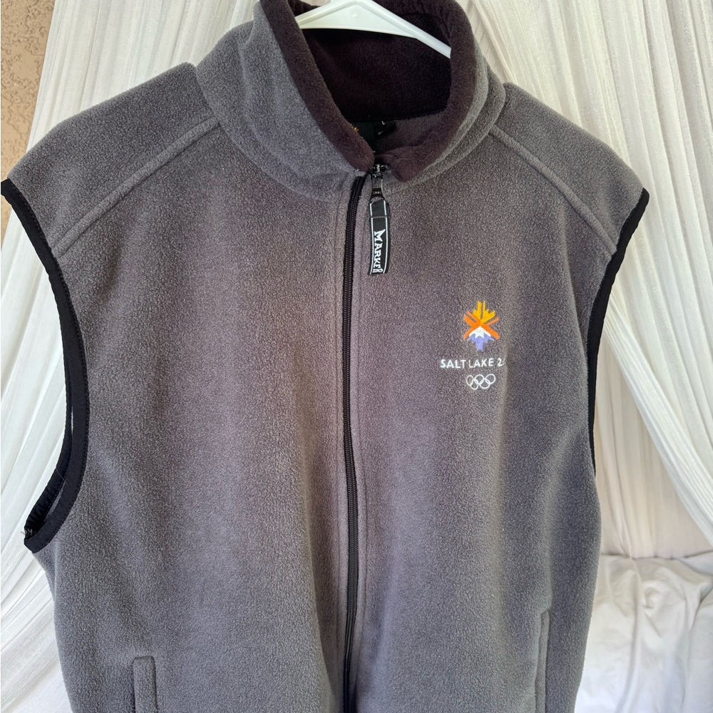 Marker Gray Fleece Vest